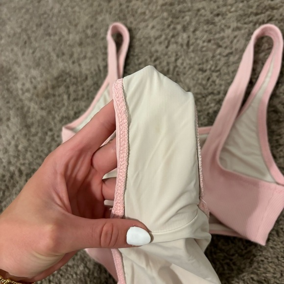 Solid & Striped Bailey One Piece Pale Pink Swimsuit - Picture 13 of 13